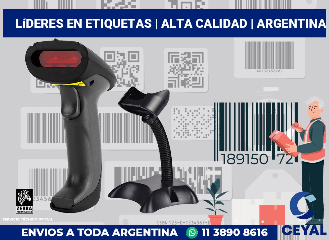 Líderes en etiquetas | Alta calidad | Argentina