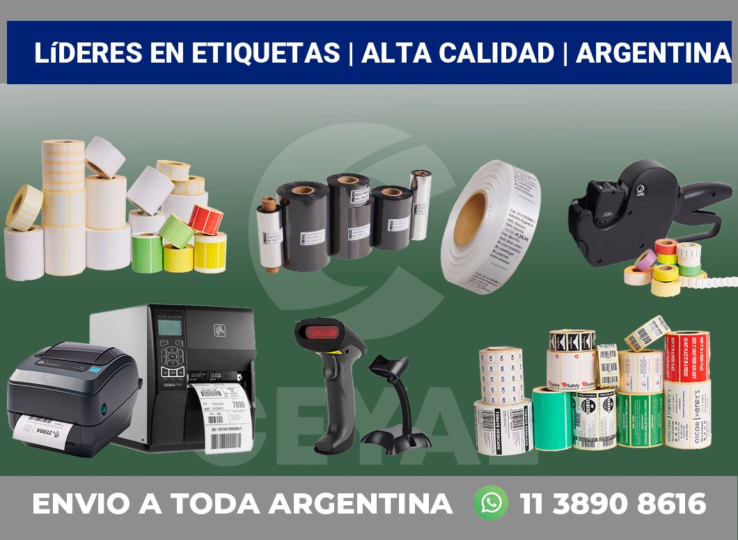 Líderes en etiquetas | Alta calidad | Argentina