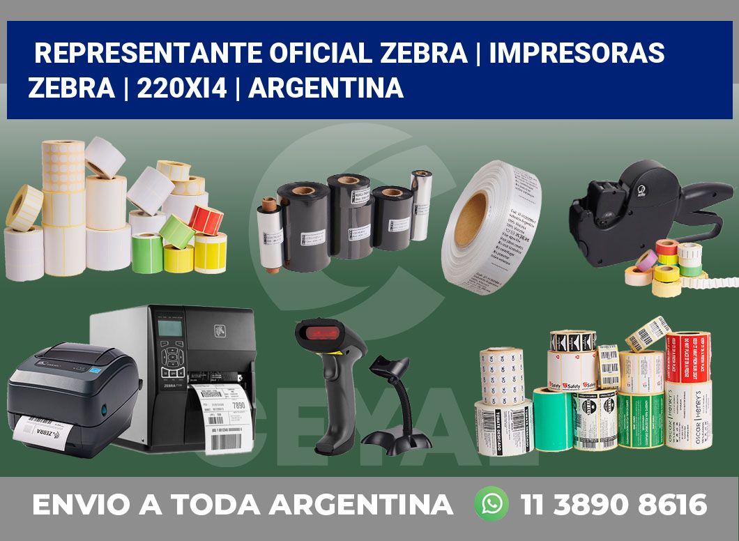 Representante oficial Zebra | Impresoras Zebra | 220Xi4 | Argentina
