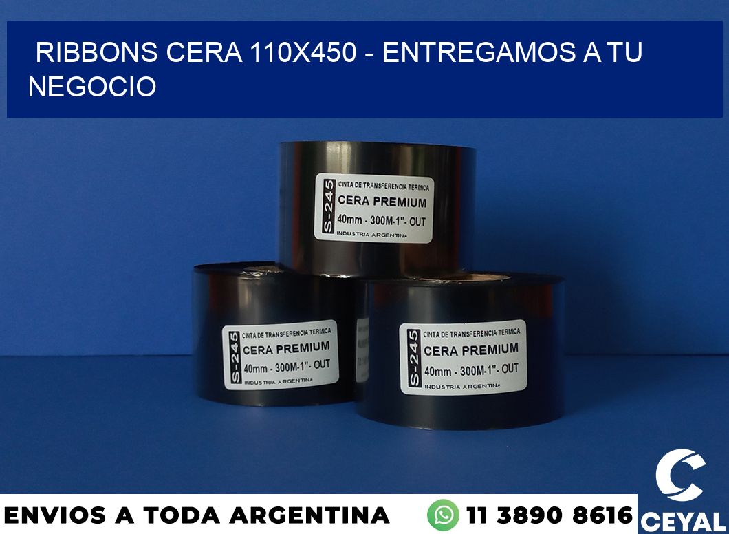 Ribbons cera 110×450 – entregamos a tu negocio