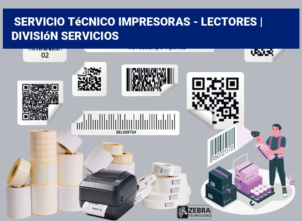 Servicio técnico impresoras - lectores | División Servicios