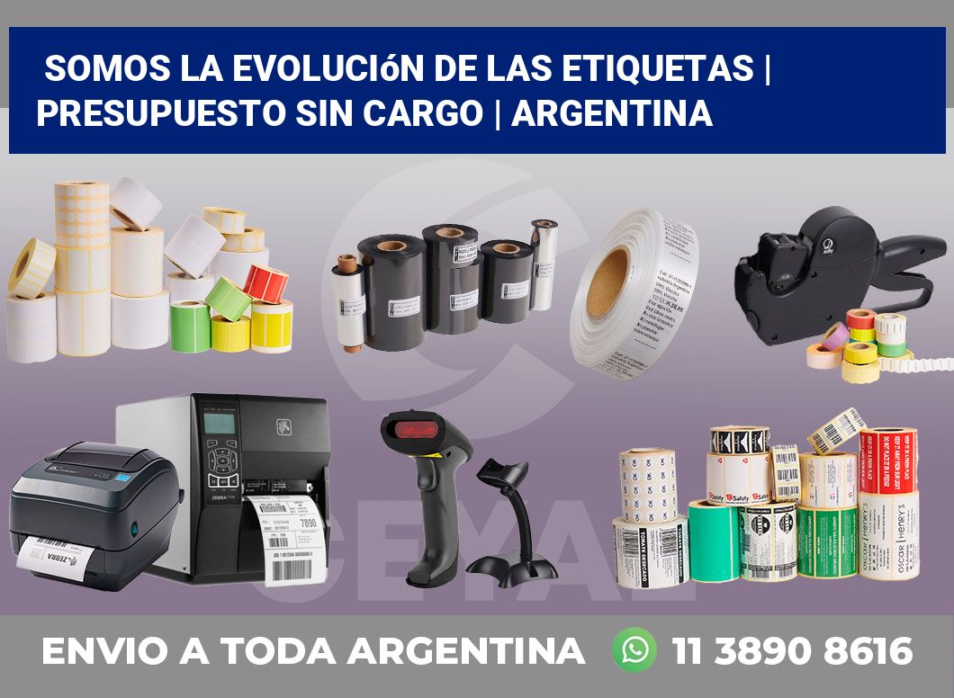 Somos la evolución de las etiquetas | Presupuesto sin cargo | Argentina