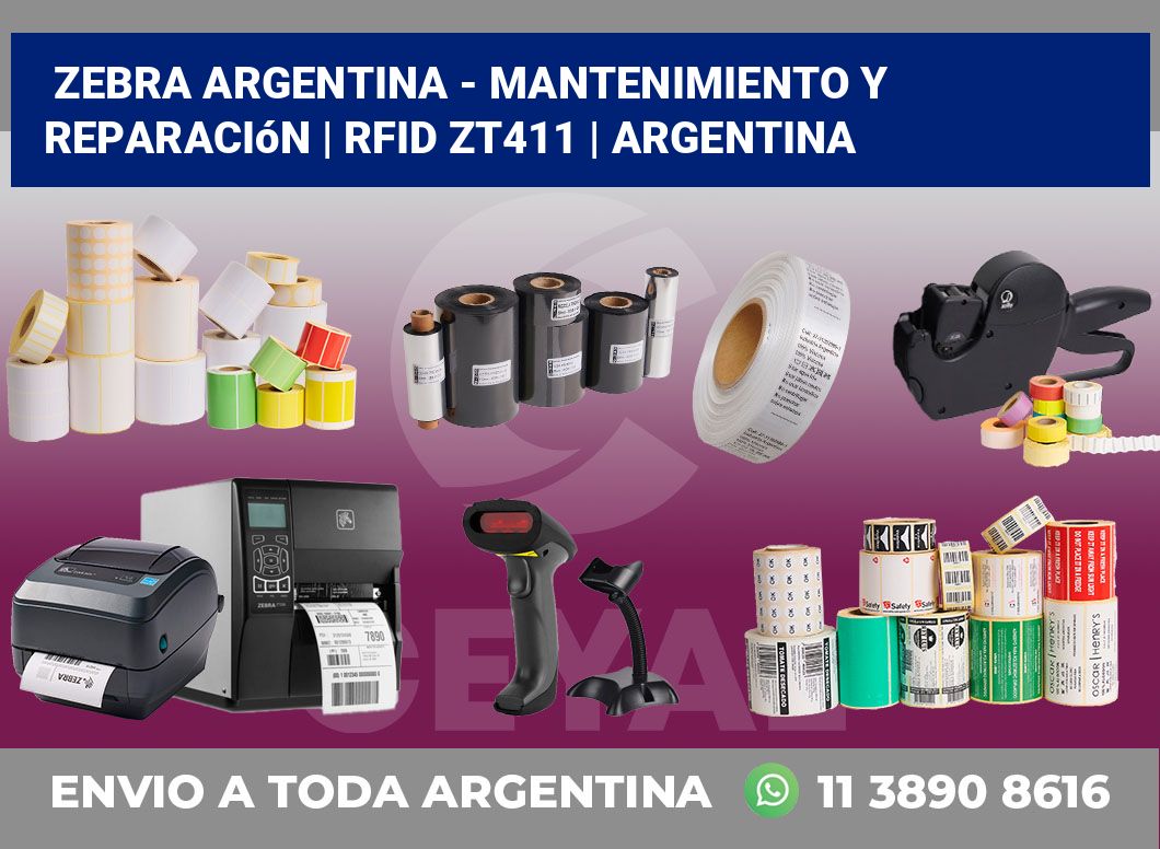 Zebra argentina – Mantenimiento y reparación | RFID ZT411 | Argentina