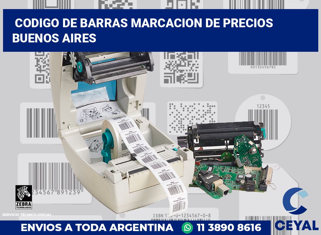 codigo de barras marcacion de precios Buenos Aires