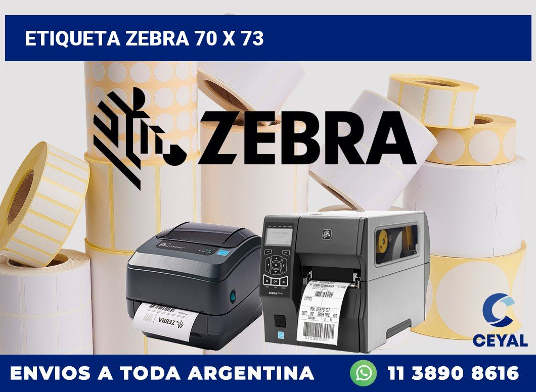 etiqueta zebra 70 x 73