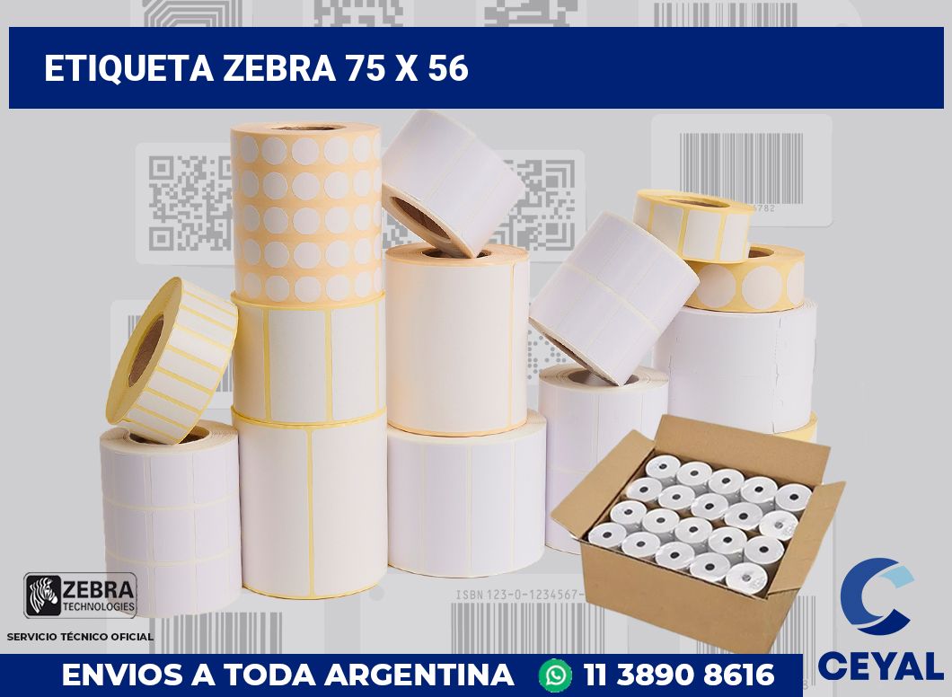 etiqueta zebra 75 x 56