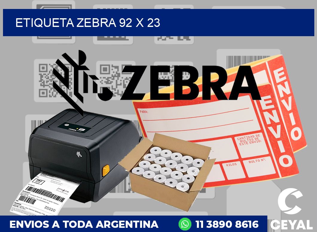 etiqueta zebra 92 x 23