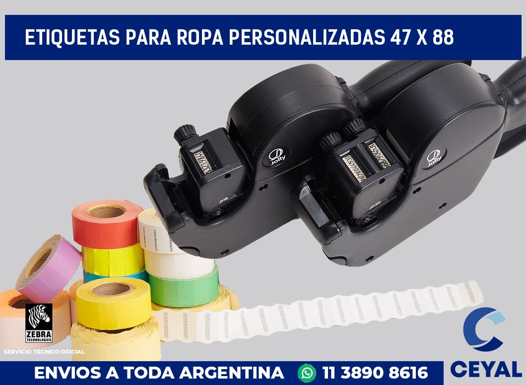 etiquetas para ropa personalizadas 47 x 88