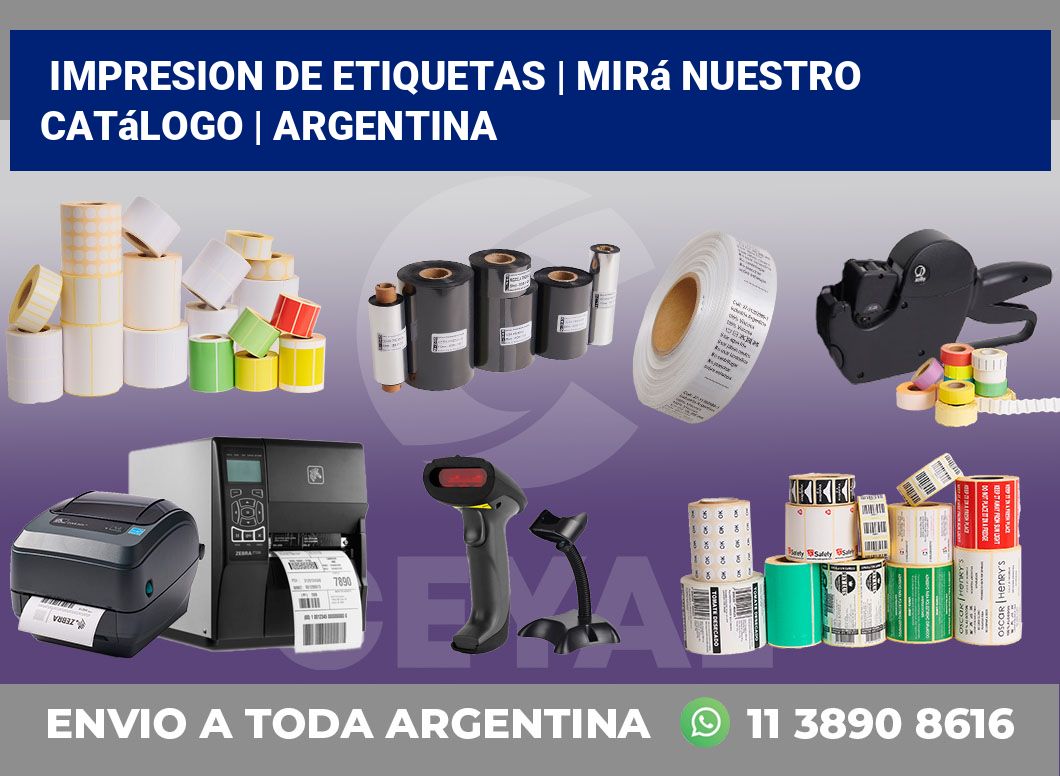 impresion de etiquetas | Mirá nuestro catálogo | Argentina