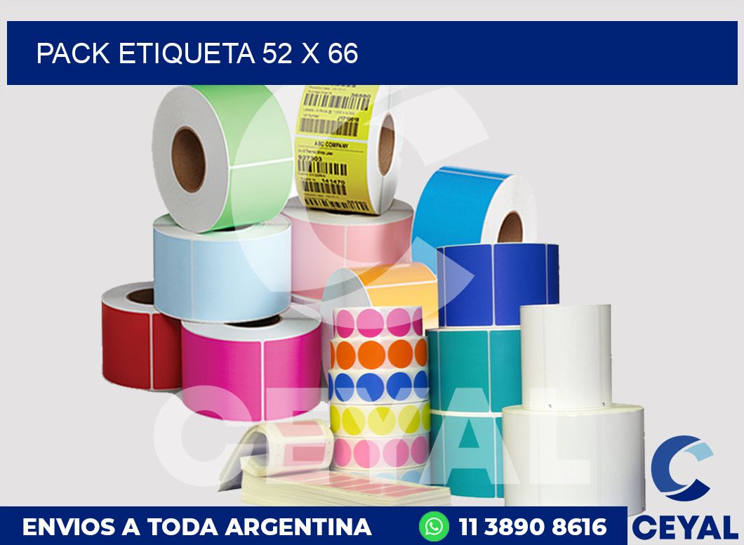pack etiqueta 52 x 66