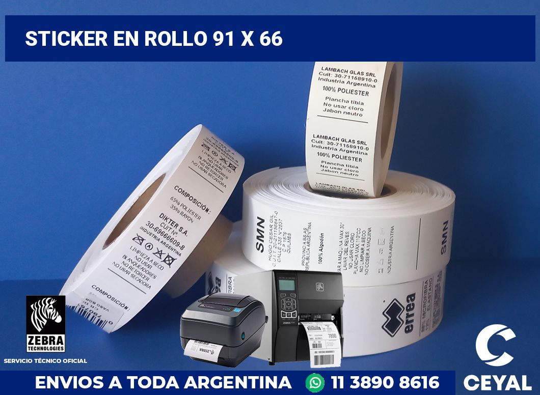 sticker en rollo 91 x 66