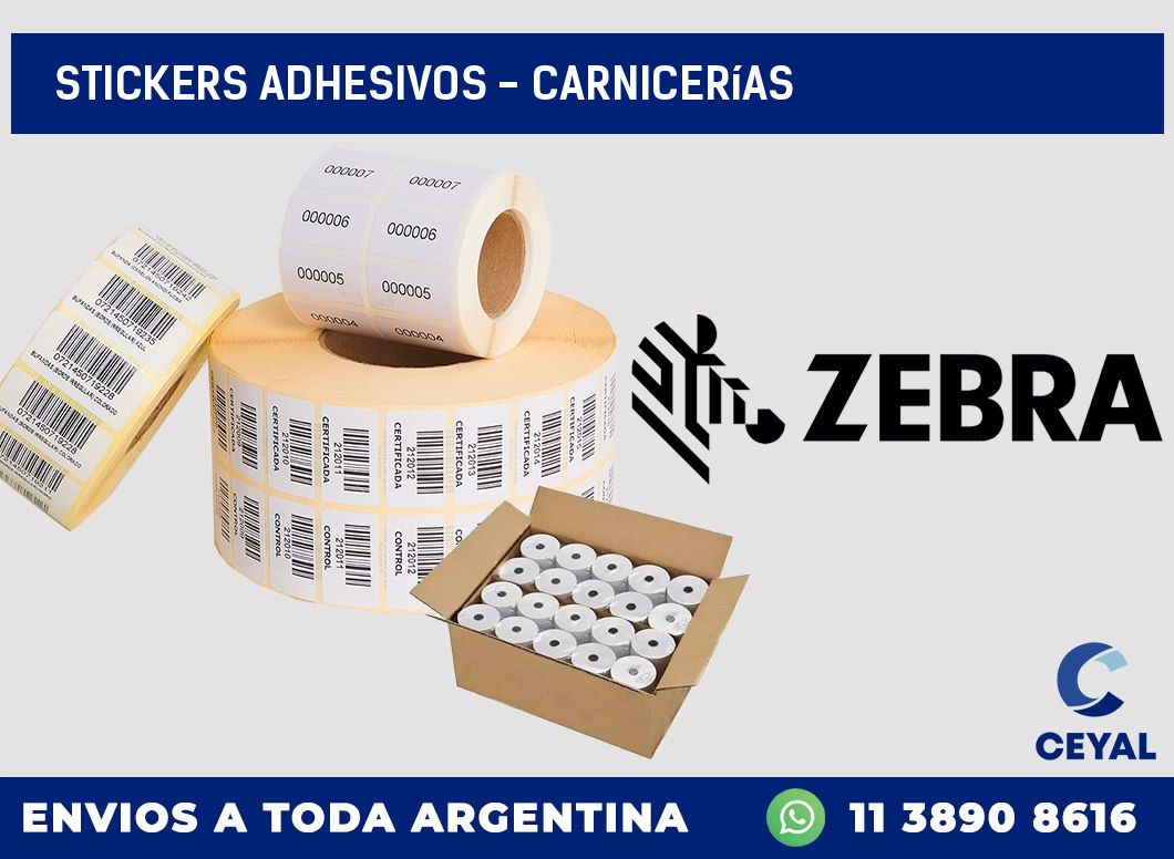 stickers adhesivos – Carnicerías