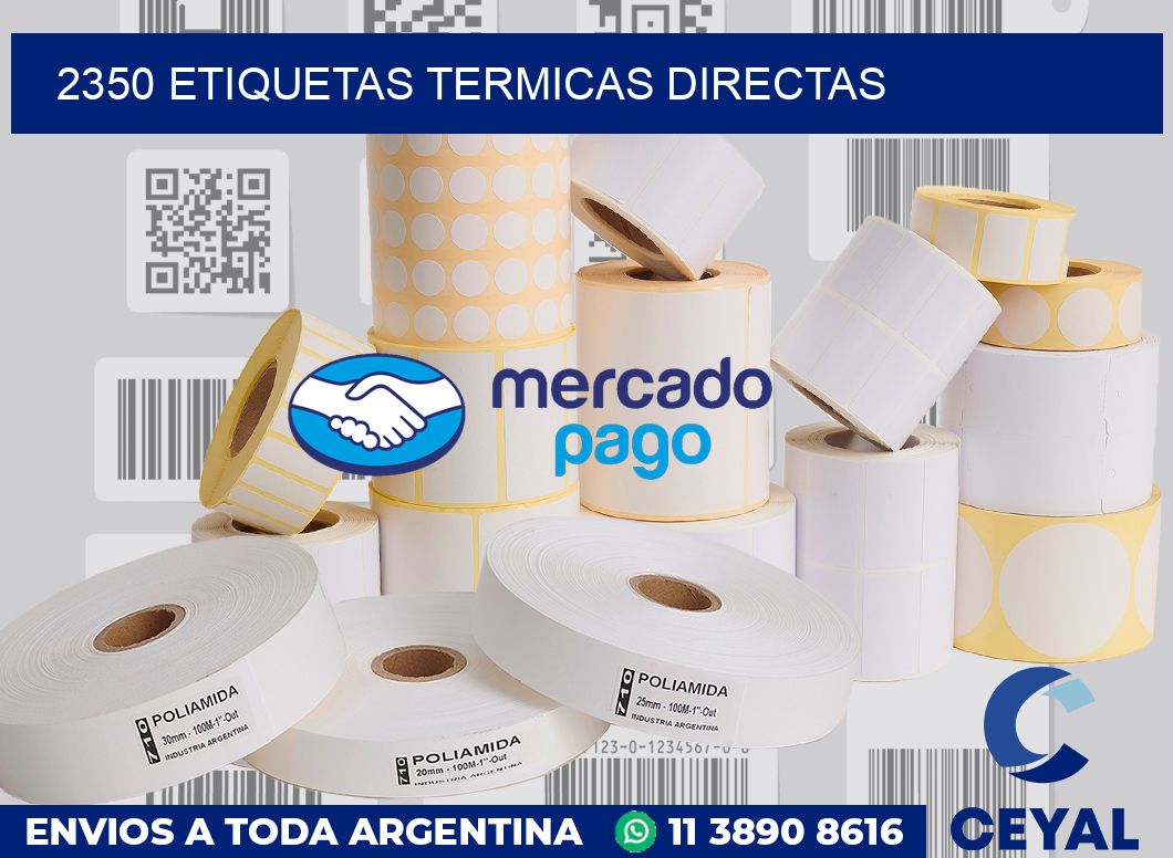 2350 Etiquetas termicas directas