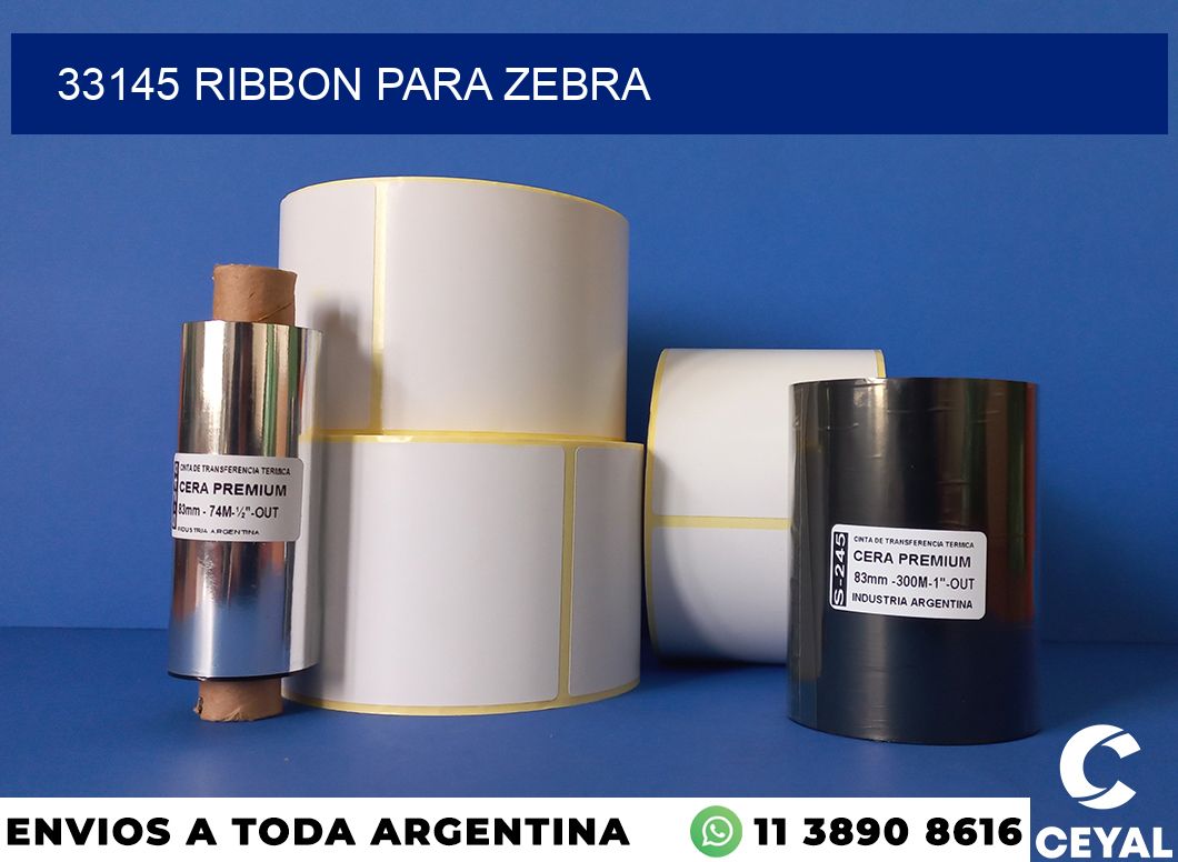 33145 ribbon para zebra