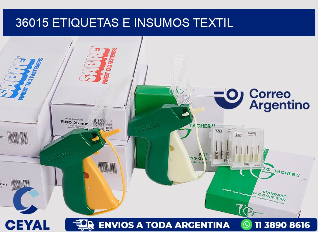 36015 etiquetas e insumos textil
