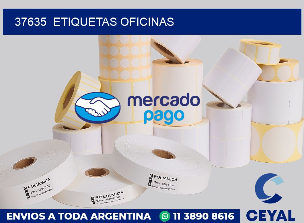 37635  Etiquetas oficinas