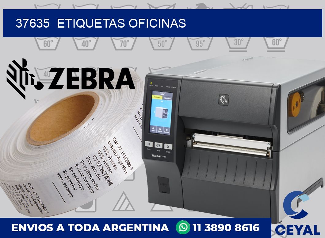 37635  Etiquetas oficinas