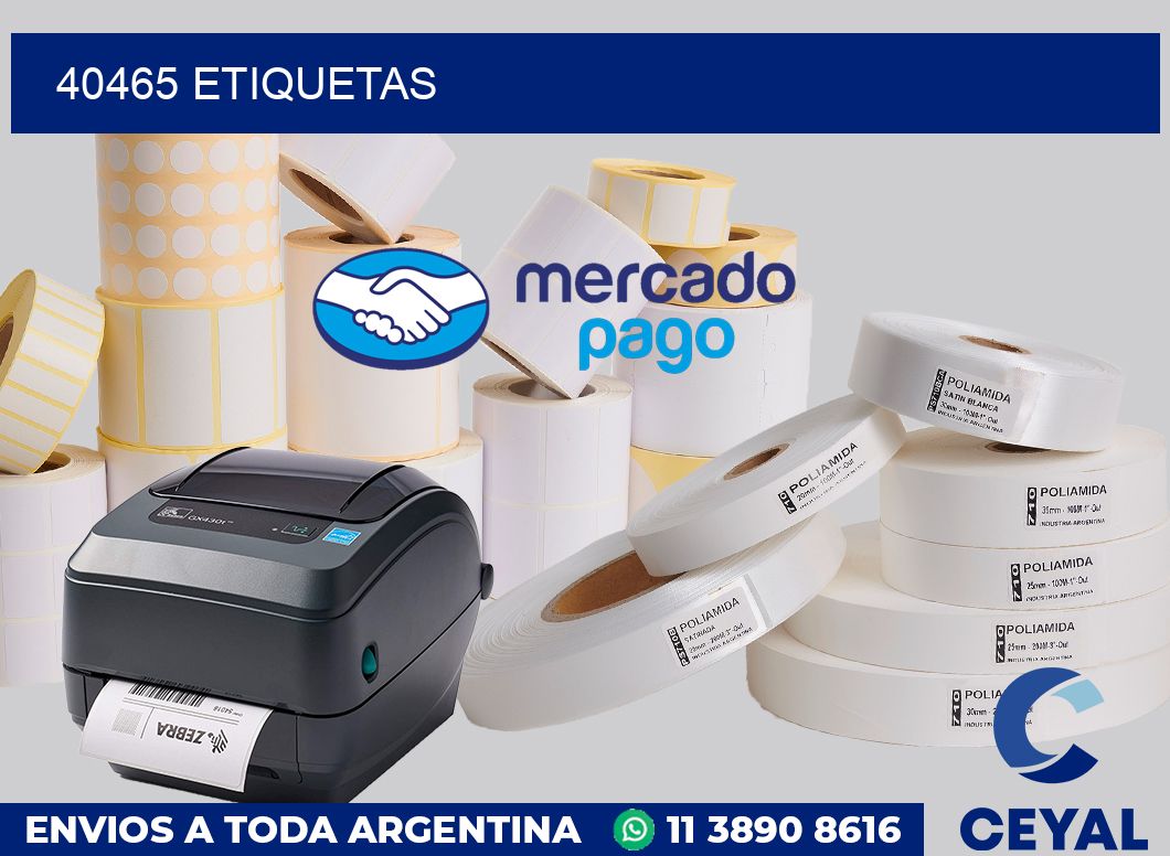40465 etiquetas