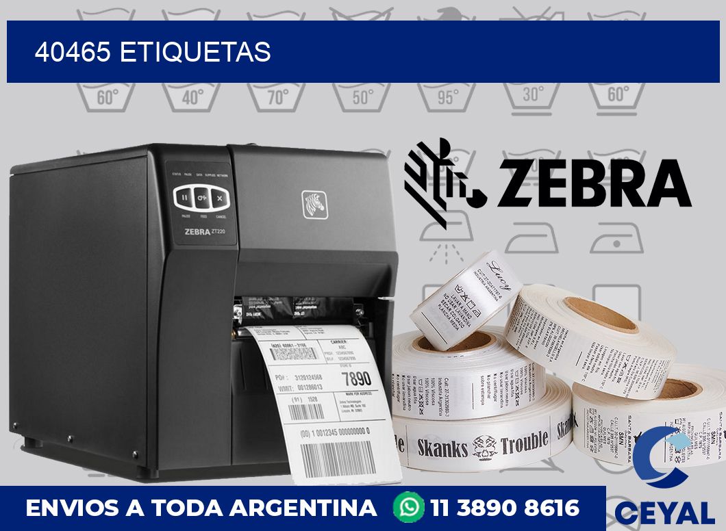 40465 etiquetas