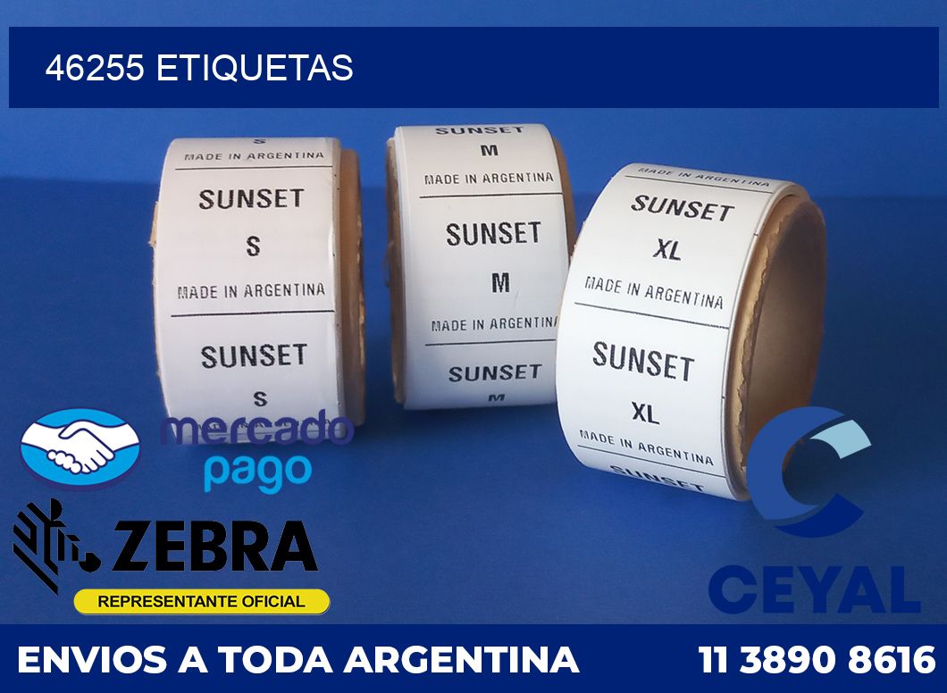 46255 etiquetas