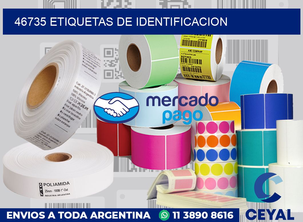 46735 Etiquetas de identificacion