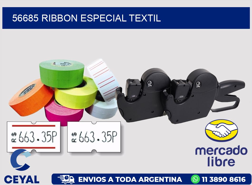 56685 ribbon especial textil