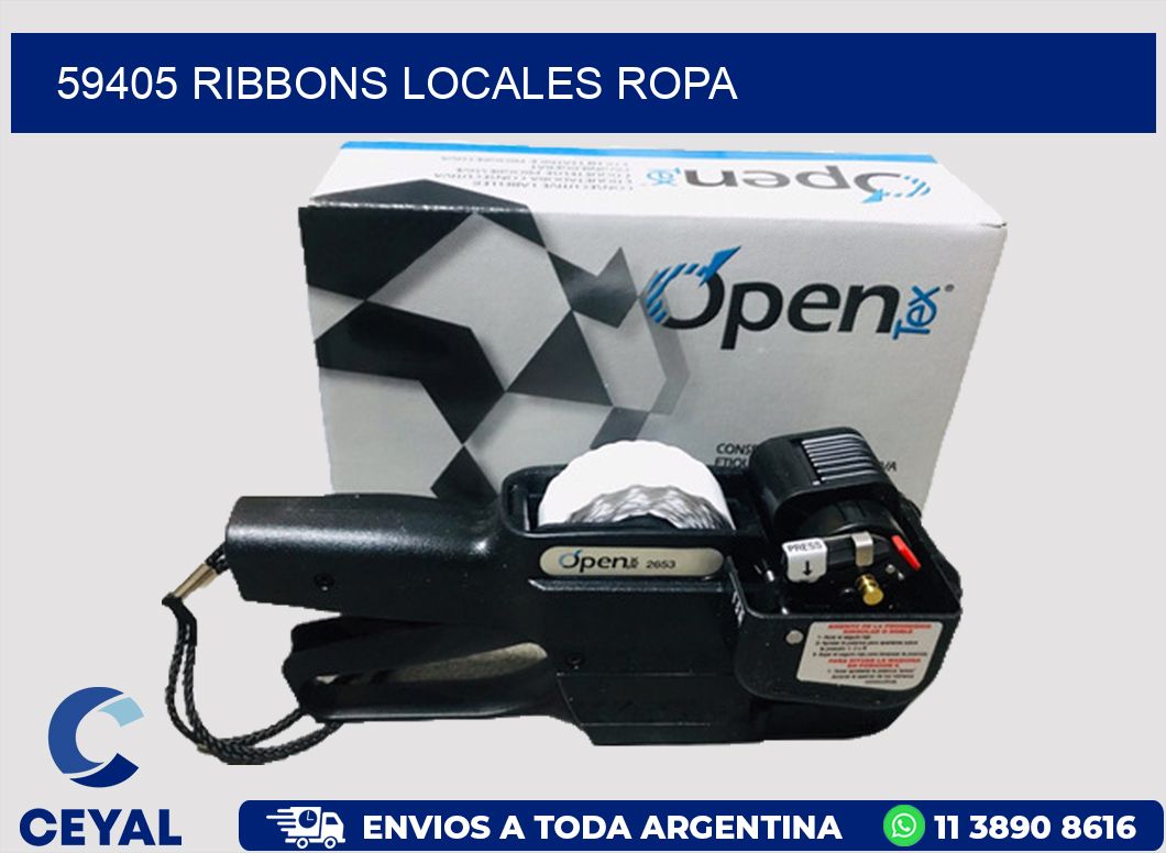 59405 ribbons locales ropa