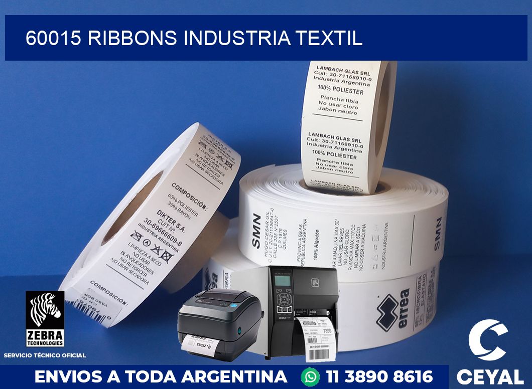 60015 ribbons industria textil