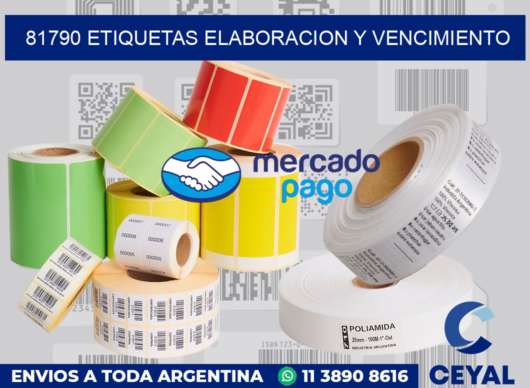 81790 Etiquetas elaboracion y vencimiento