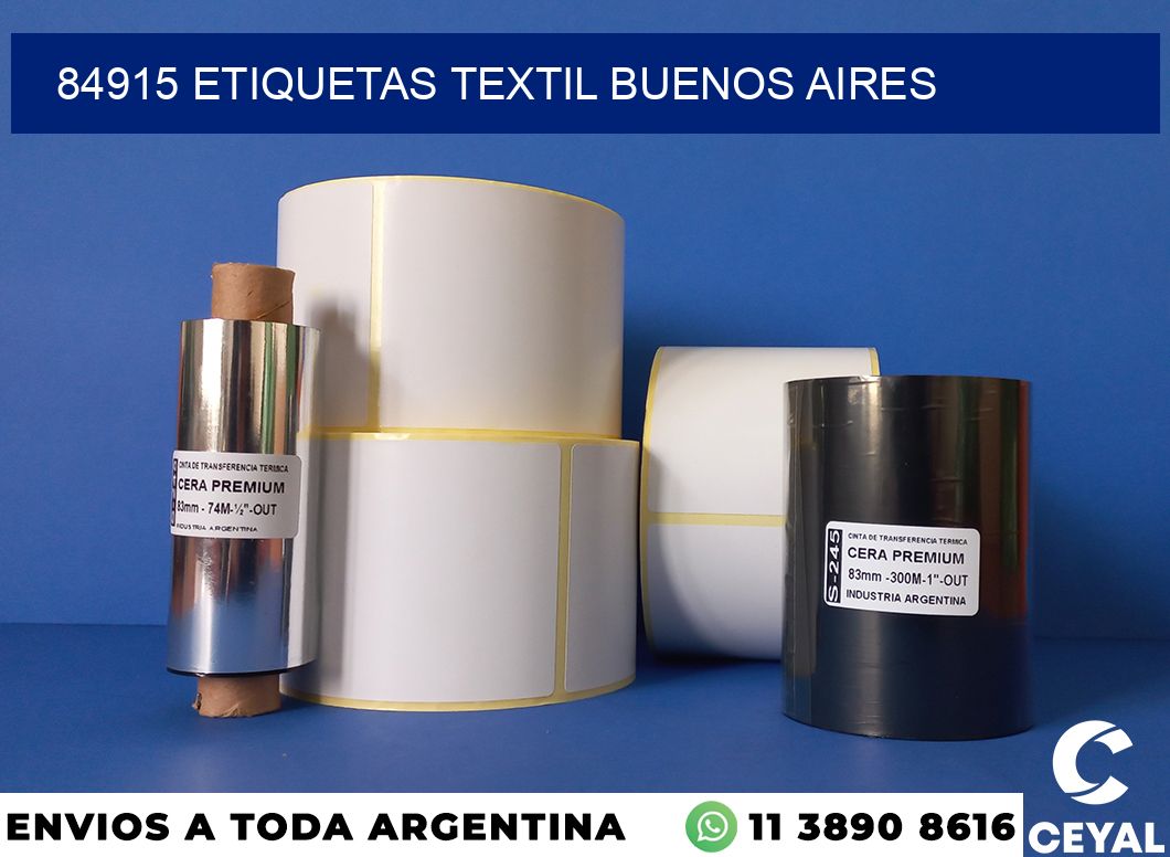 84915 etiquetas textil buenos aires