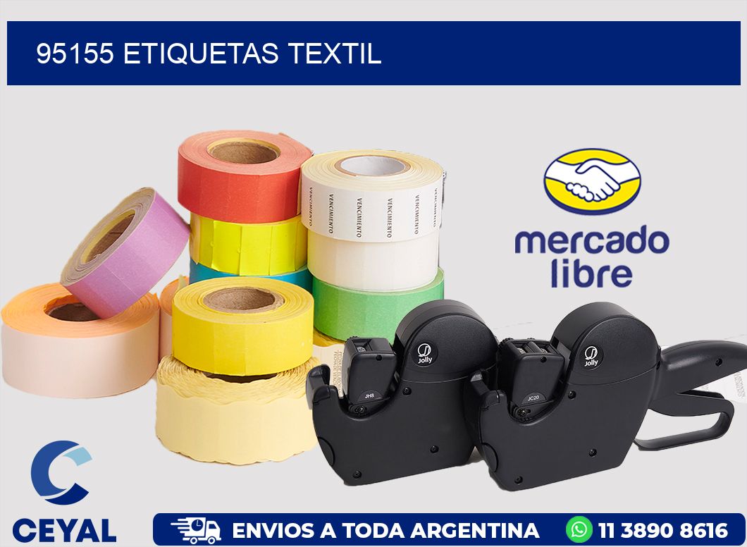 95155 etiquetas textil