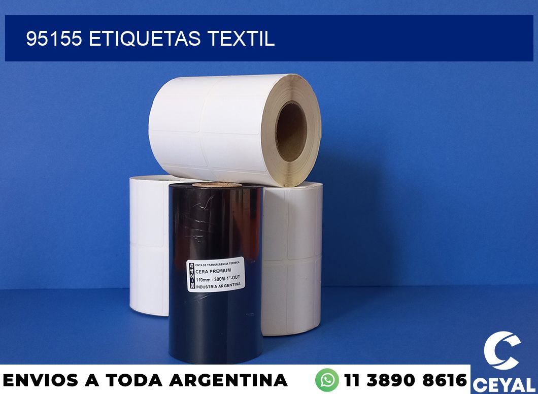95155 etiquetas textil