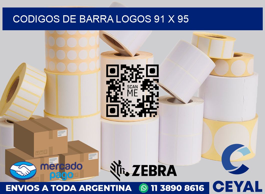 Codigos de barra logos 91 x 95