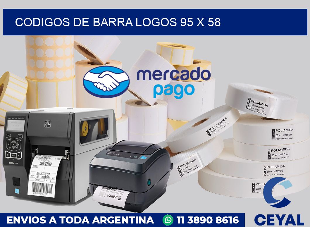 Codigos de barra logos 95 x 58