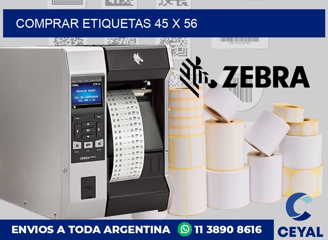 Comprar etiquetas 45 x 56