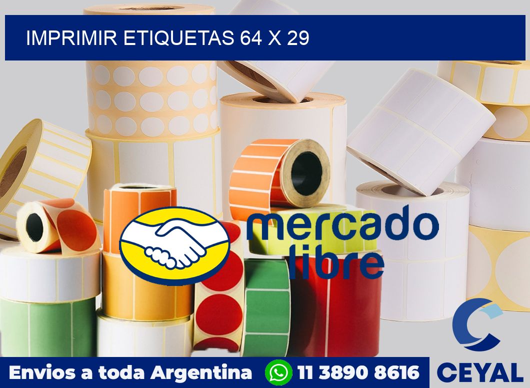 imprimir etiquetas 64 x 29