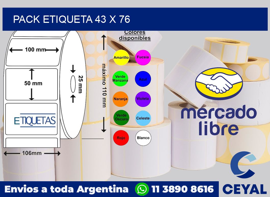 pack etiqueta 43 x 76