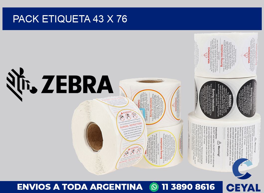 pack etiqueta 43 x 76