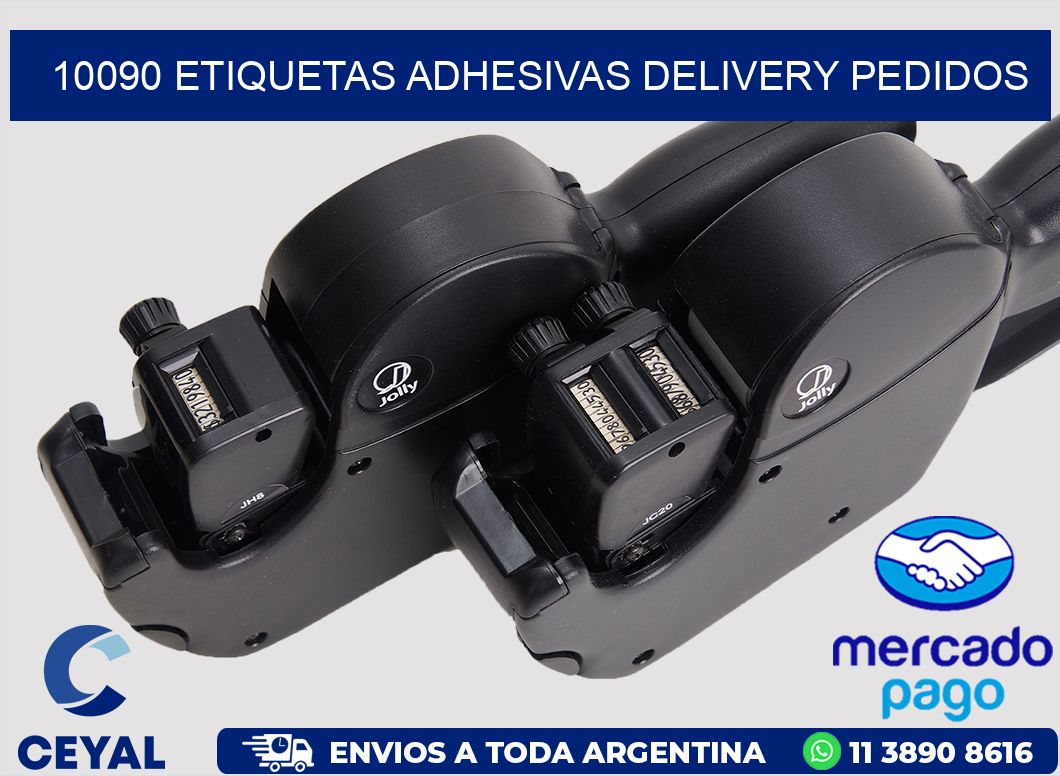 10090 ETIQUETAS ADHESIVAS DELIVERY PEDIDOS