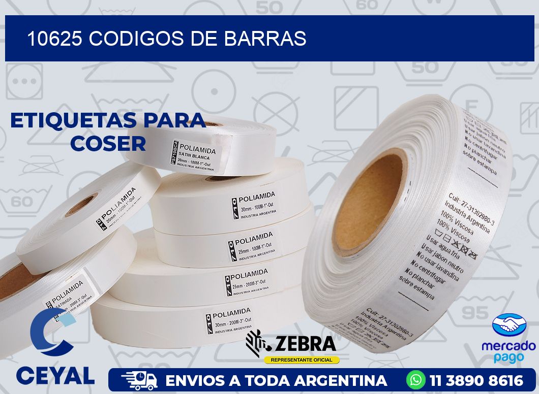 10625 CODIGOS DE BARRAS