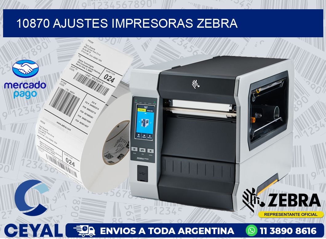 10870 AJUSTES IMPRESORAS ZEBRA