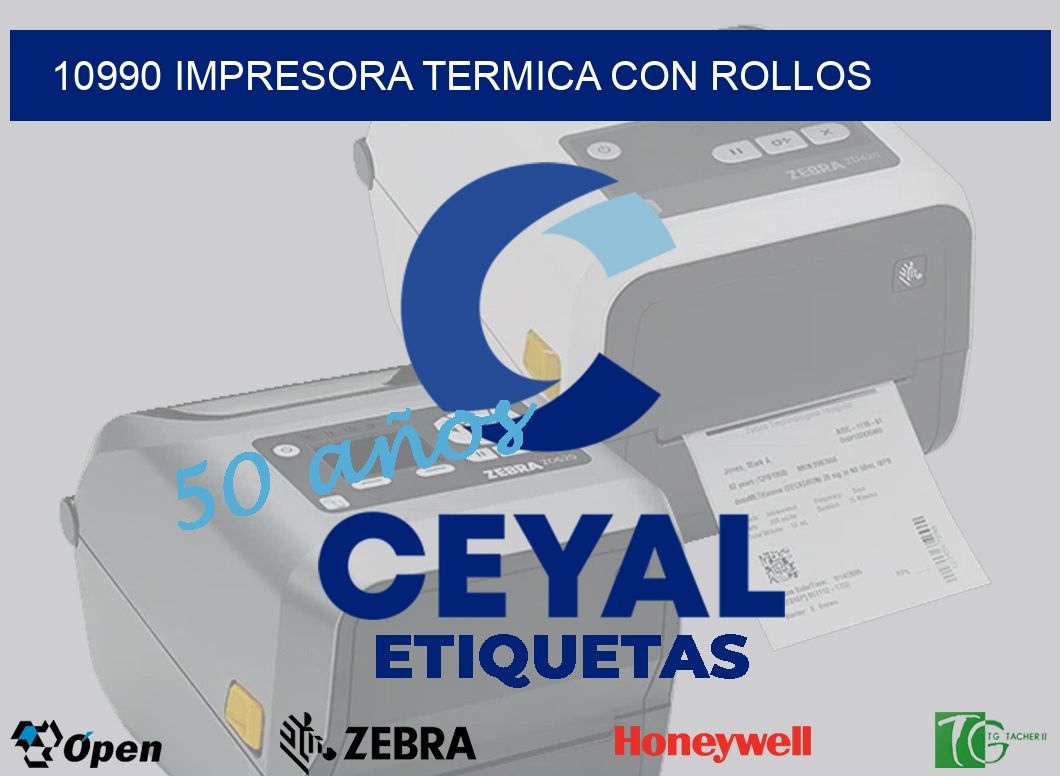 10990 IMPRESORA TERMICA CON ROLLOS