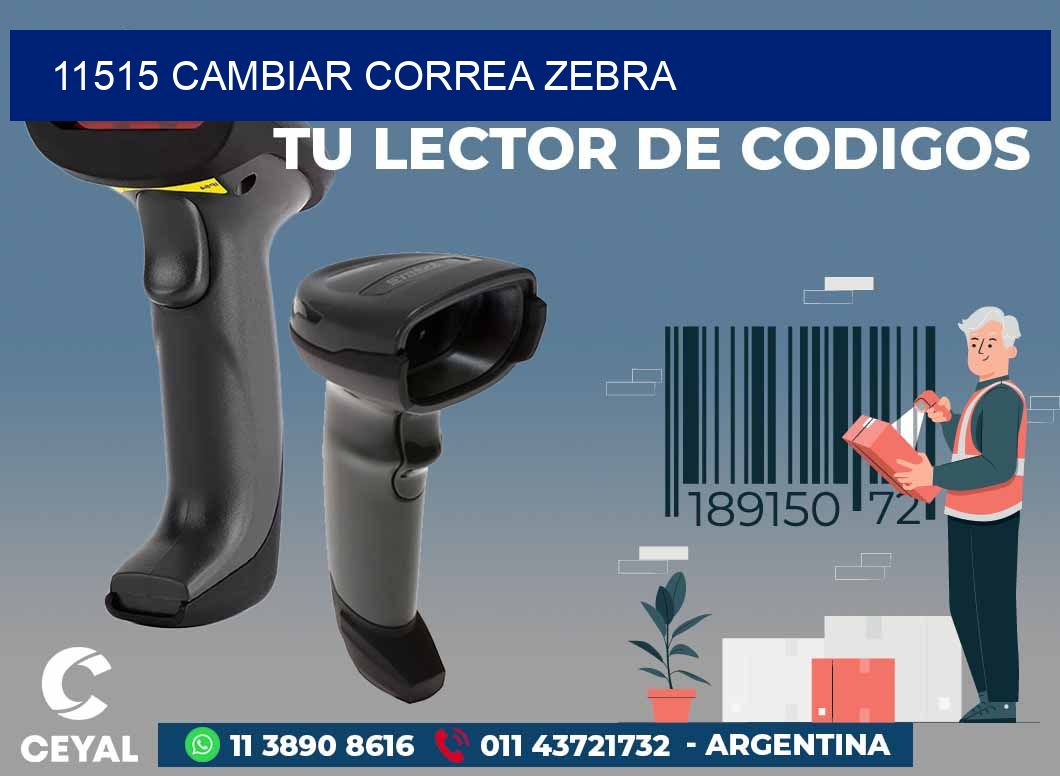 11515 CAMBIAR CORREA ZEBRA