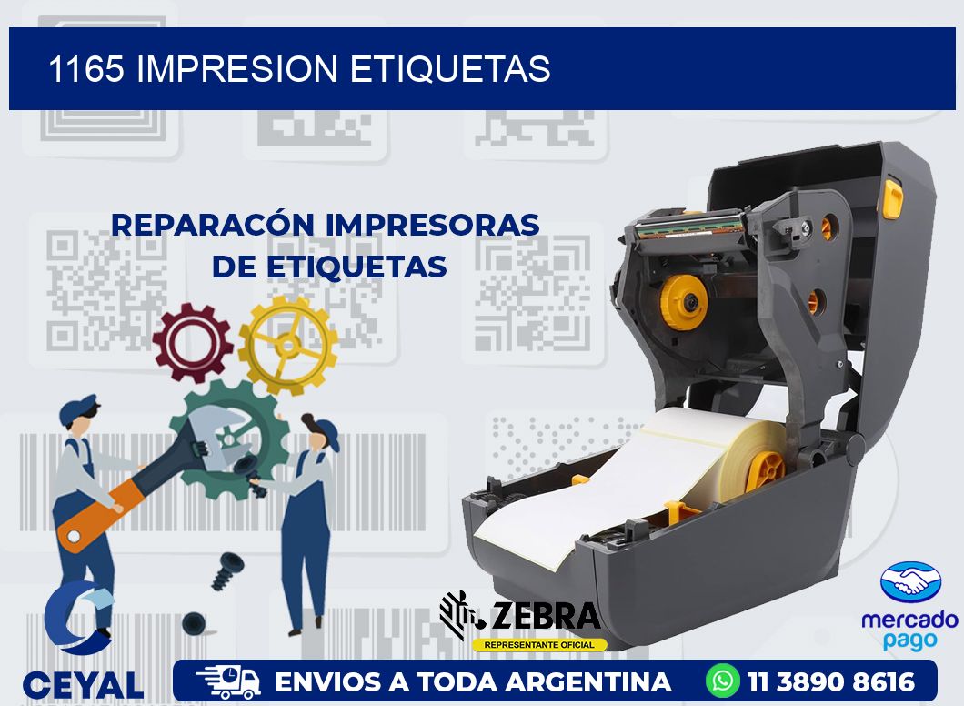 1165 IMPRESION ETIQUETAS