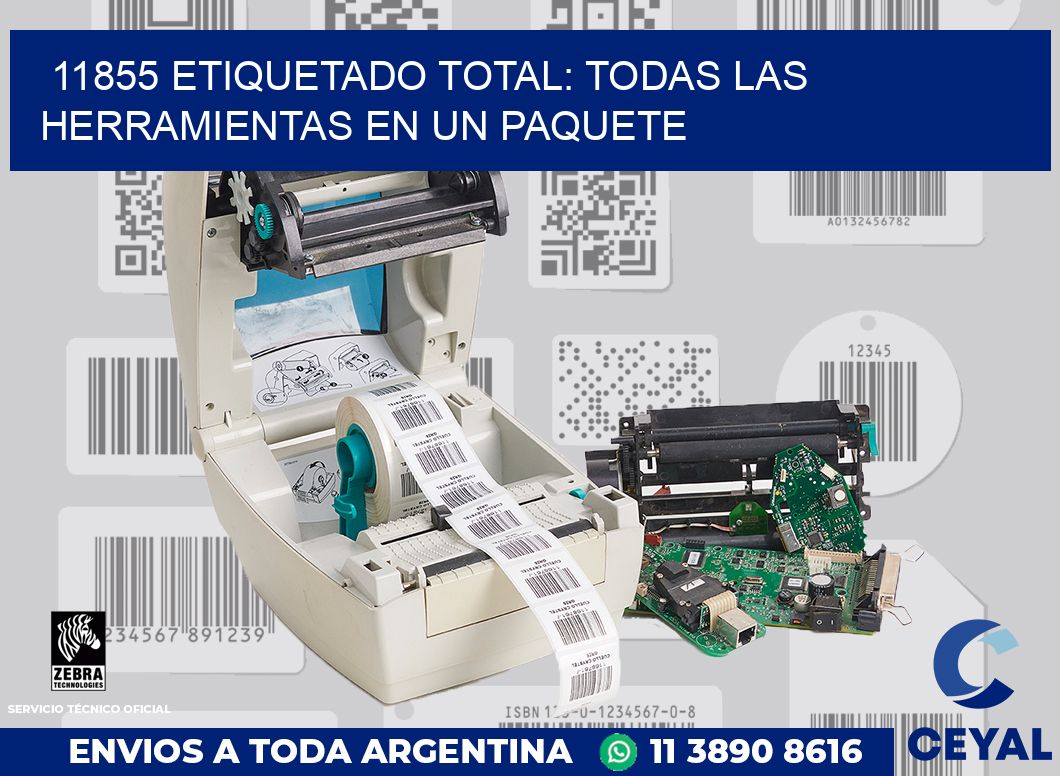 11855 ETIQUETADO TOTAL: TODAS LAS HERRAMIENTAS EN UN PAQUETE