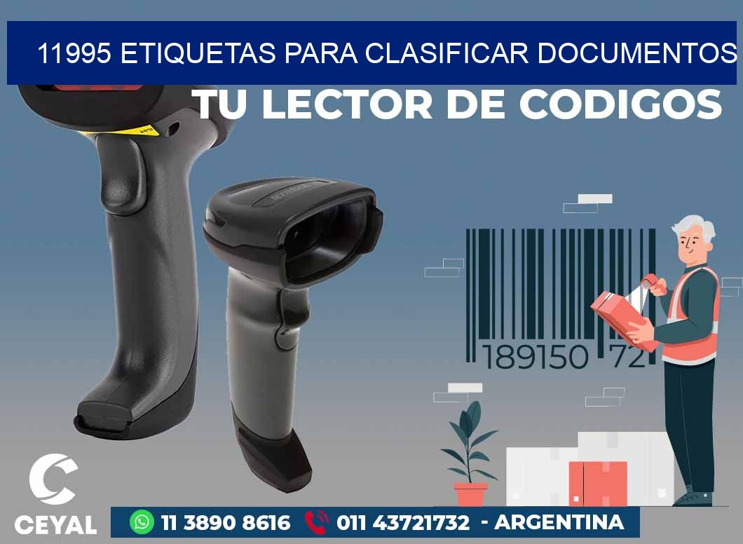 11995 ETIQUETAS PARA CLASIFICAR DOCUMENTOS