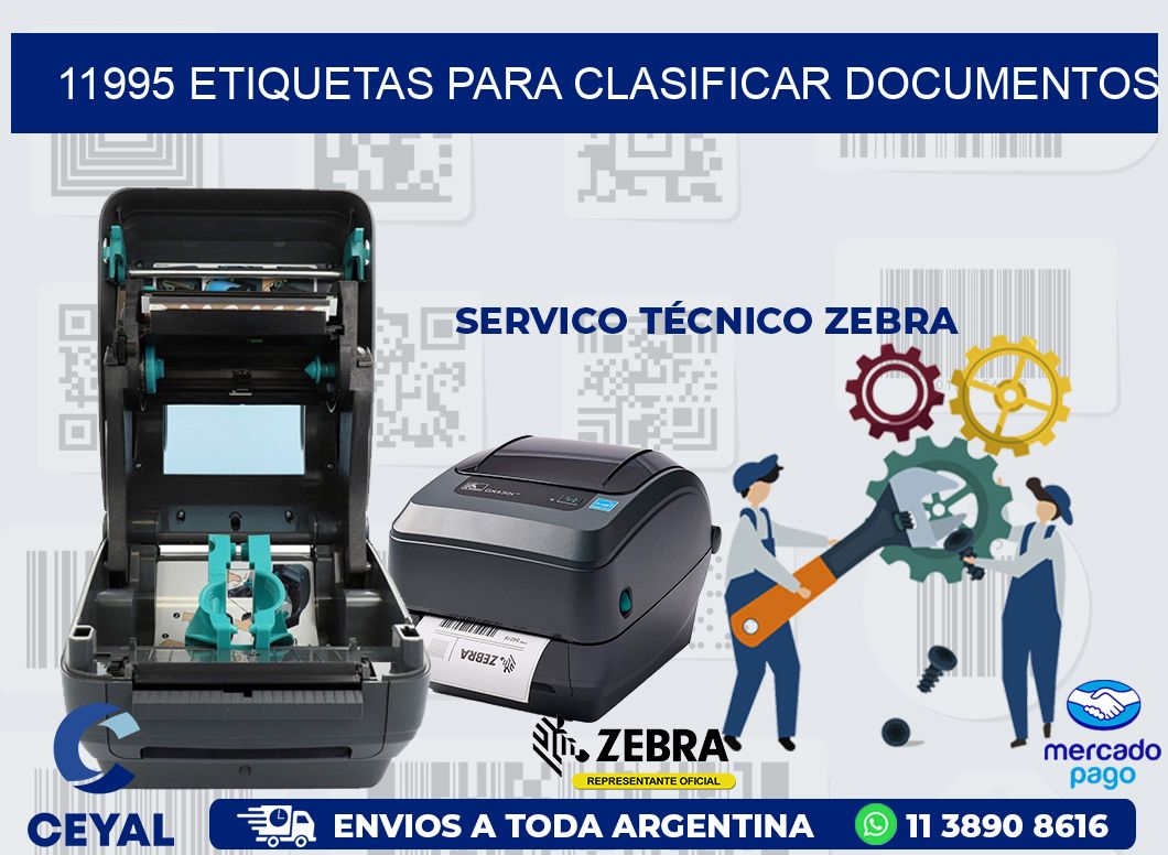 11995 ETIQUETAS PARA CLASIFICAR DOCUMENTOS