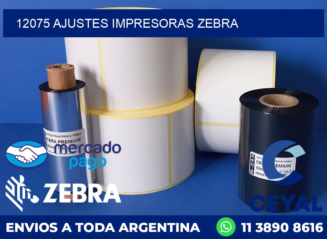 12075 AJUSTES IMPRESORAS ZEBRA