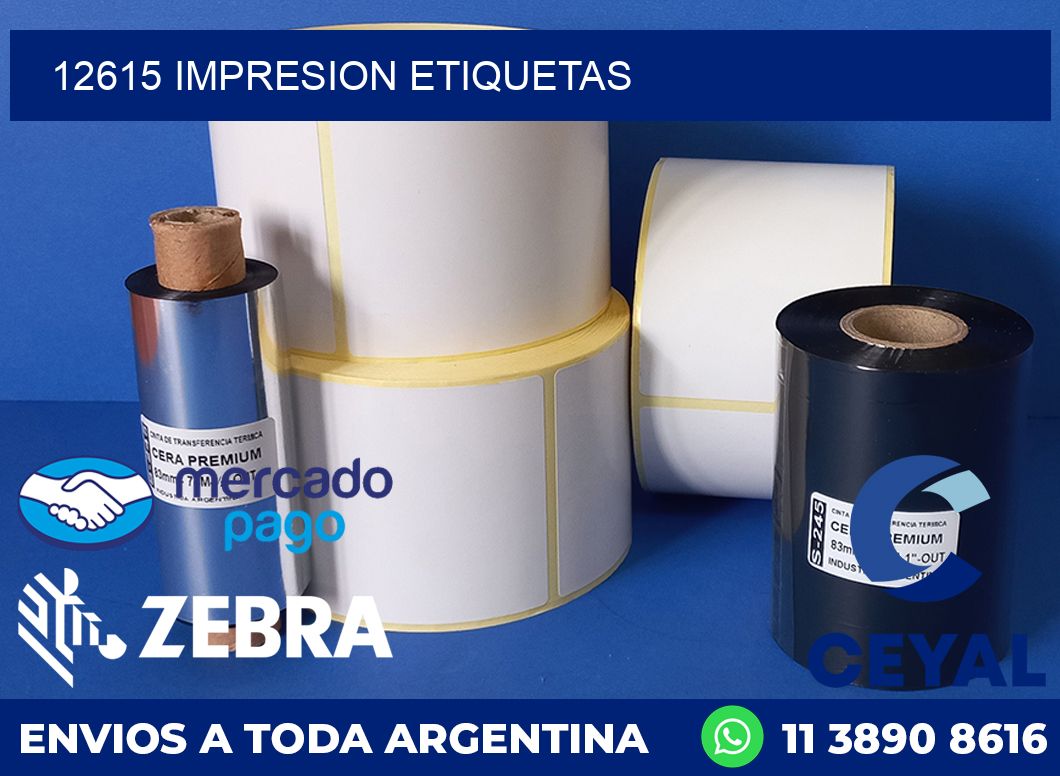 12615 IMPRESION ETIQUETAS