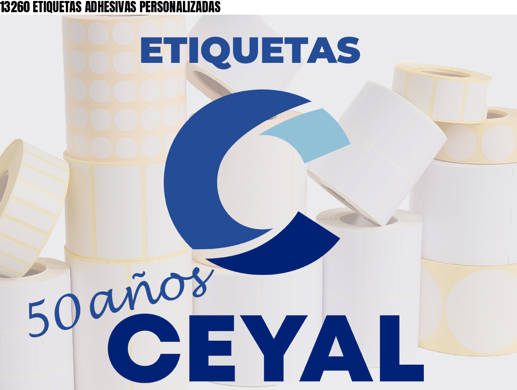 13260 ETIQUETAS ADHESIVAS PERSONALIZADAS